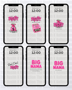 Too Pretty To Be Stressed - Phone Wallpapers (13-Pack)