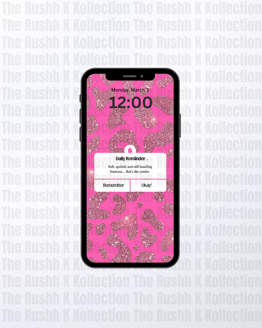 Too Pretty To Be Stressed - Phone Wallpapers (13-Pack)