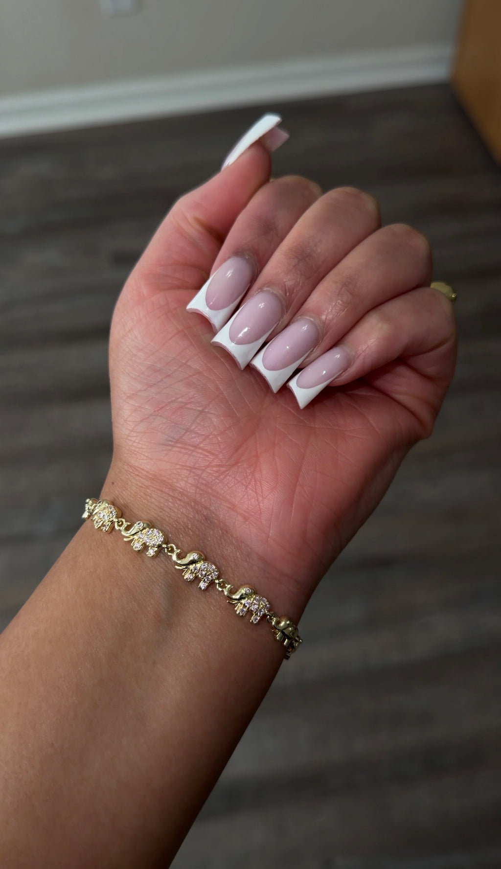 Pink Elephant Bracelet