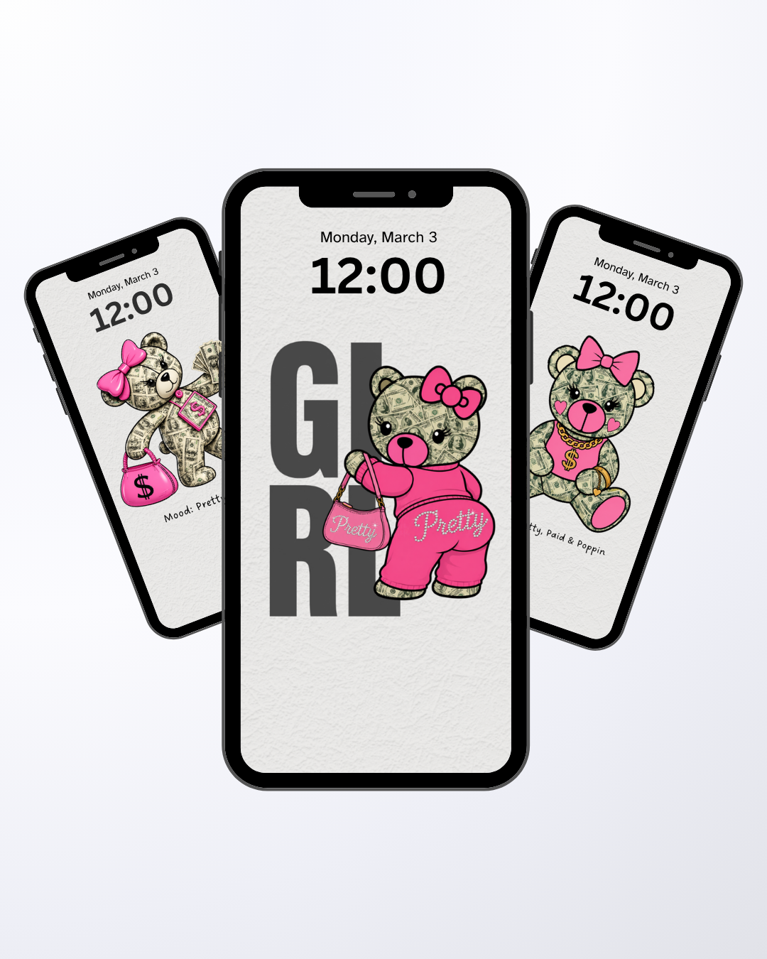 BossgirlxBear - Phone Wallpapers (13-Pack)