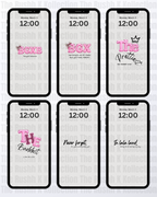 For The Bossgirlsx Phone Wallpapers – Bossgirlx Screens™ (13-Pack)