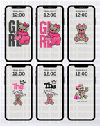 BossgirlxBear - Phone Wallpapers (13-Pack)