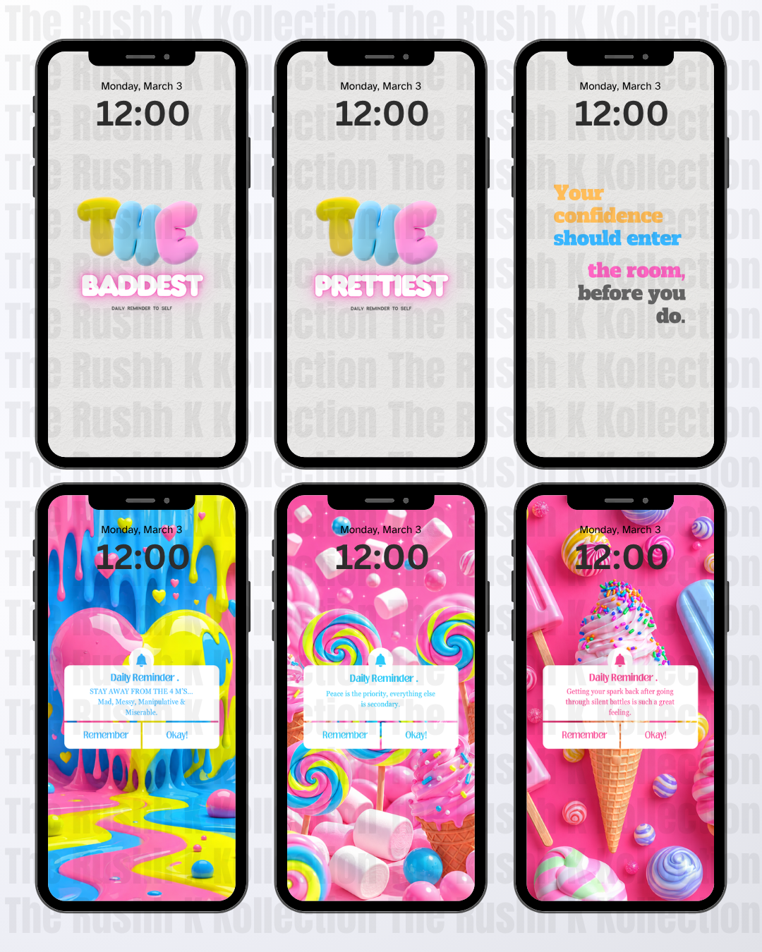 The Pink Soft Life Bundle - Phone Wallpapers (39-Pack)