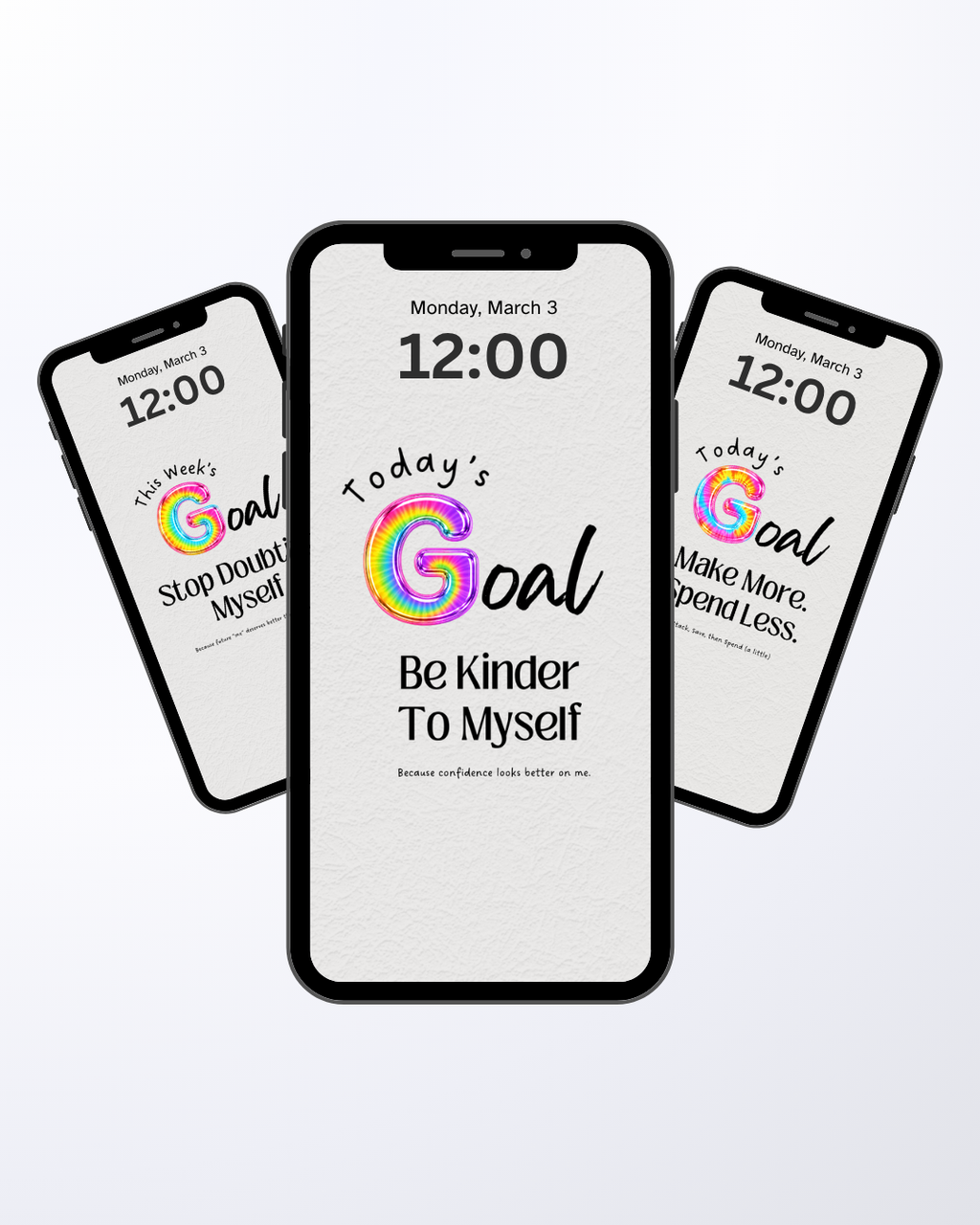 Just A Girl With Goals - Phone Wallpapers (13-Pack)