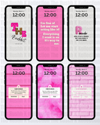 Pretty Self Love - Phone Wallpapers (13-Pack)