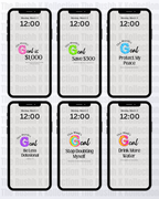 A Girl’s Daily Reminder Bundle - Phone Wallpapers (46-Pack)