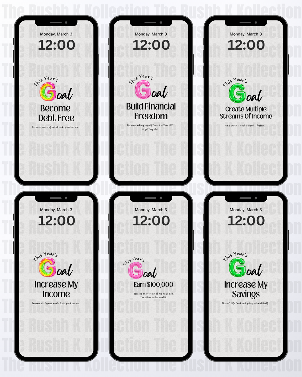 The Business Owner Bundle - Phone Wallpapers (40-Pack)
