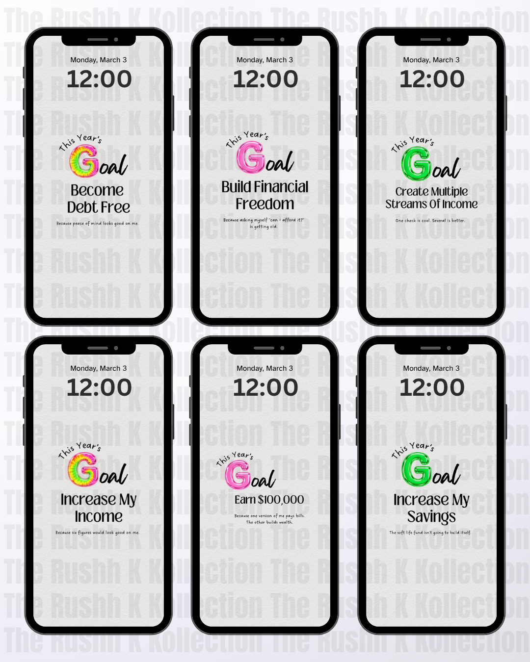 The Business Owner Bundle - Phone Wallpapers (40-Pack)