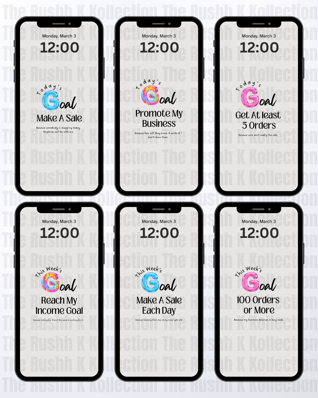 The Business Owner Bundle - Phone Wallpapers (40-Pack)