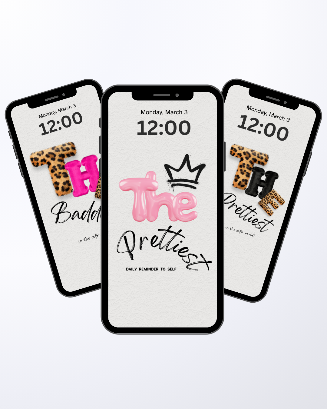 Pretty Self Love Phone Wallpapers – Bossgirlx Screens™ (13-Pack)