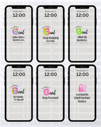 A Girl’s Daily Reminder Bundle - Phone Wallpapers (46-Pack)