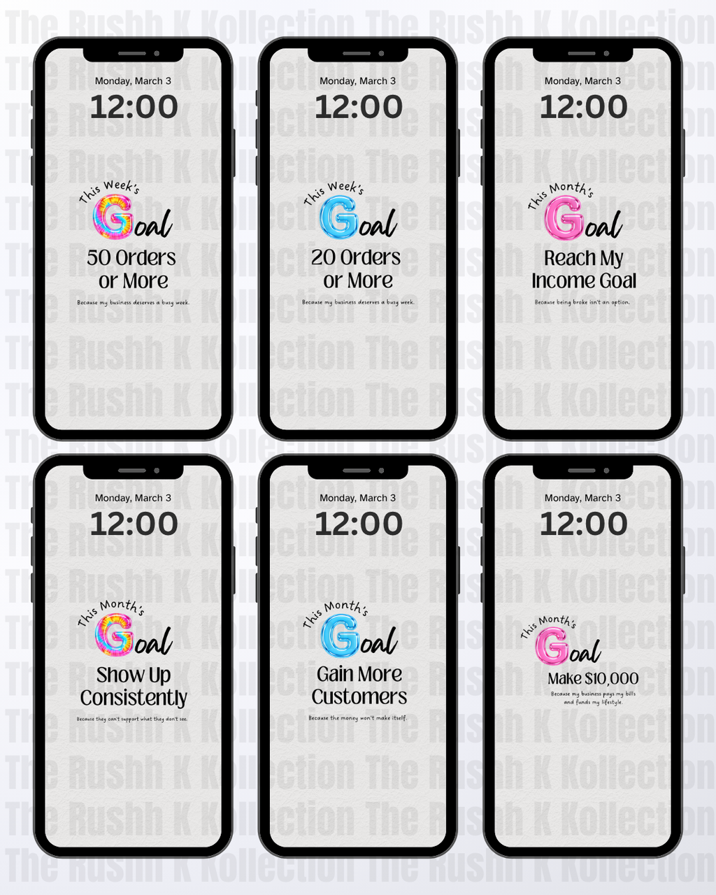 The Business Owner Bundle - Phone Wallpapers (40-Pack)