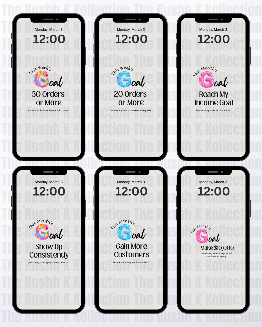 The Business Owner Bundle - Phone Wallpapers (40-Pack)