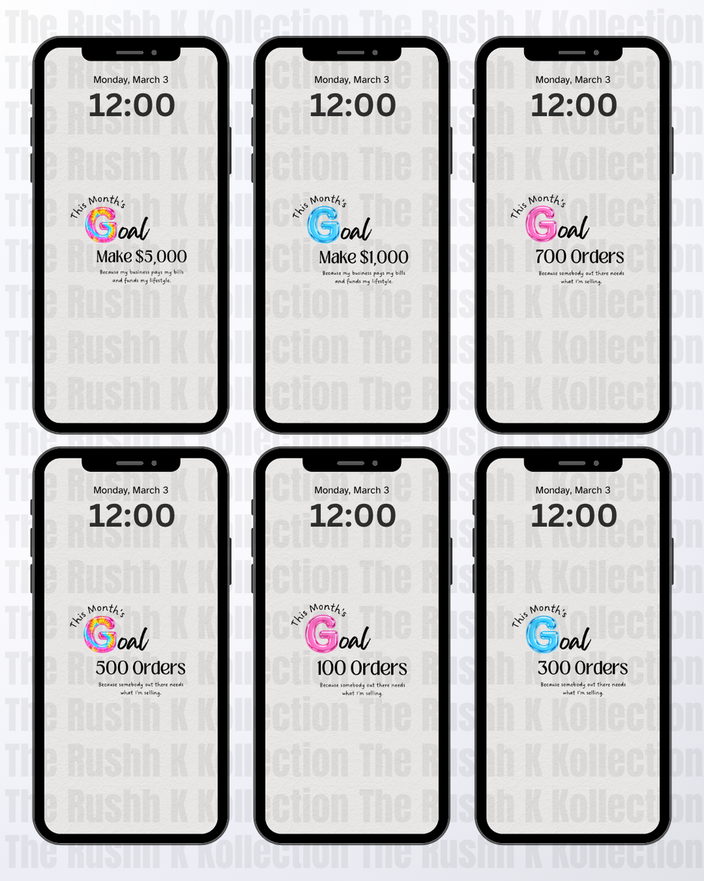 The Business Owner Bundle - Phone Wallpapers (40-Pack)
