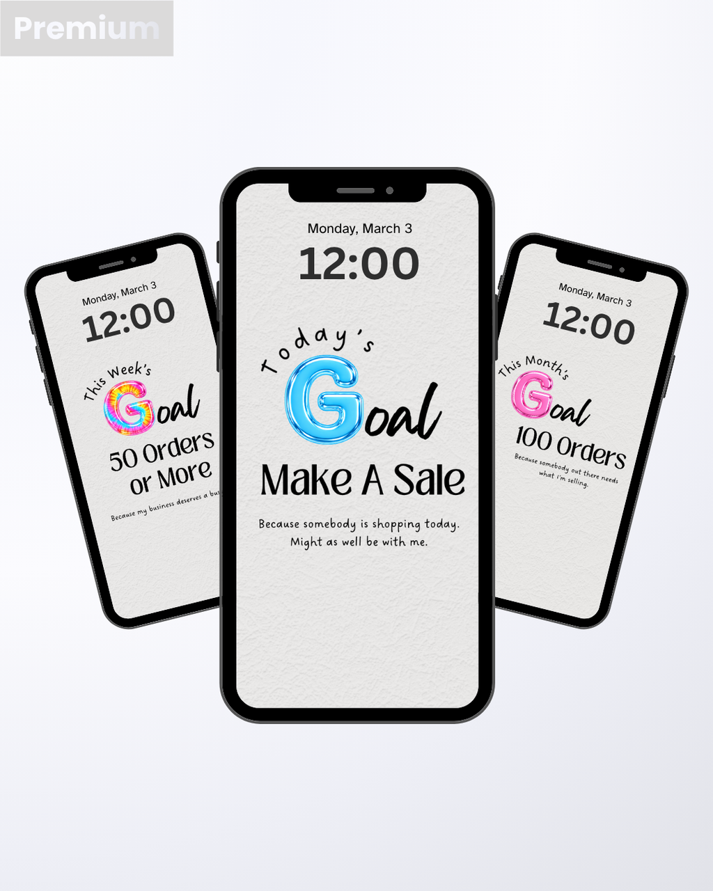 Just A Girl With A Business – Premium Phone Wallpapers (20-Pack)