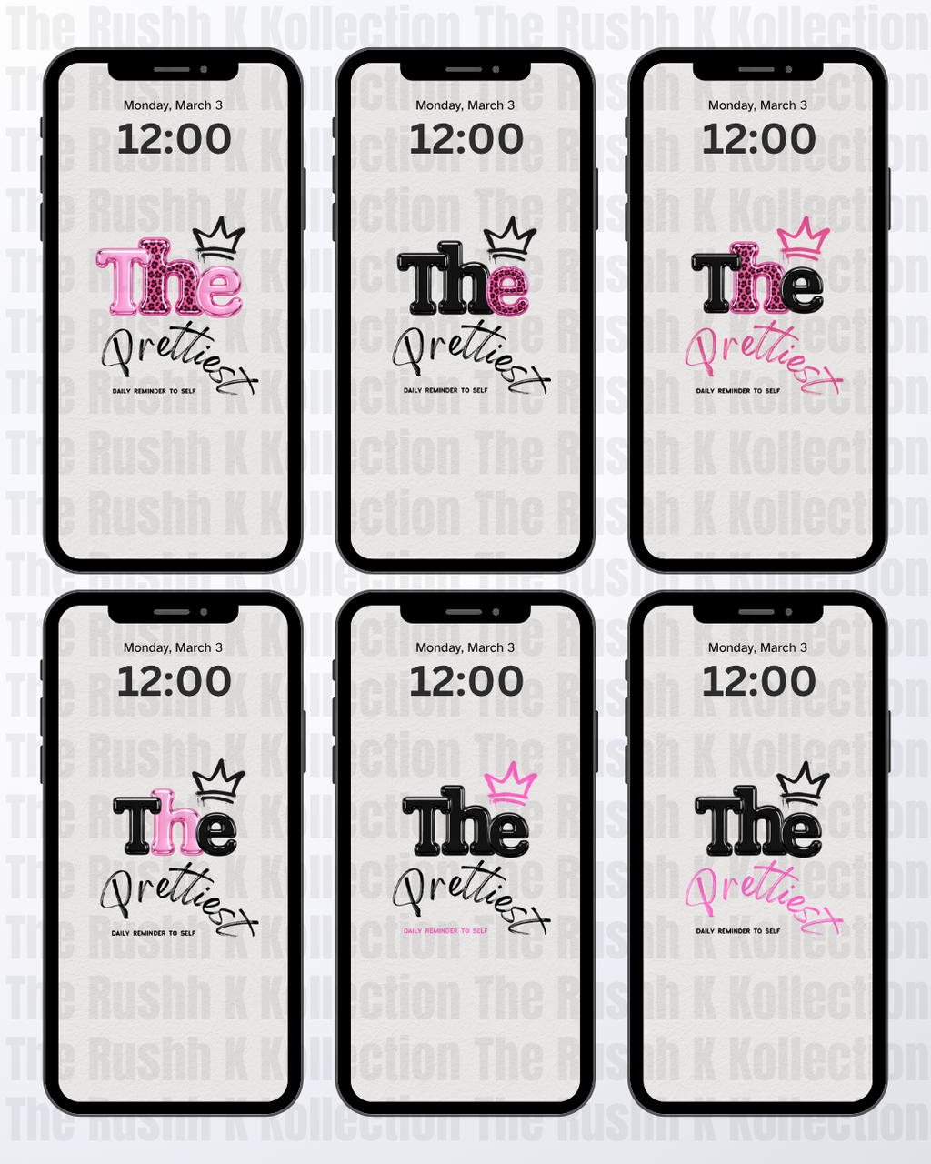 The Prettiest In The MFN World Phone Wallpapers – Bossgirlx Screens™ (13-Pack)