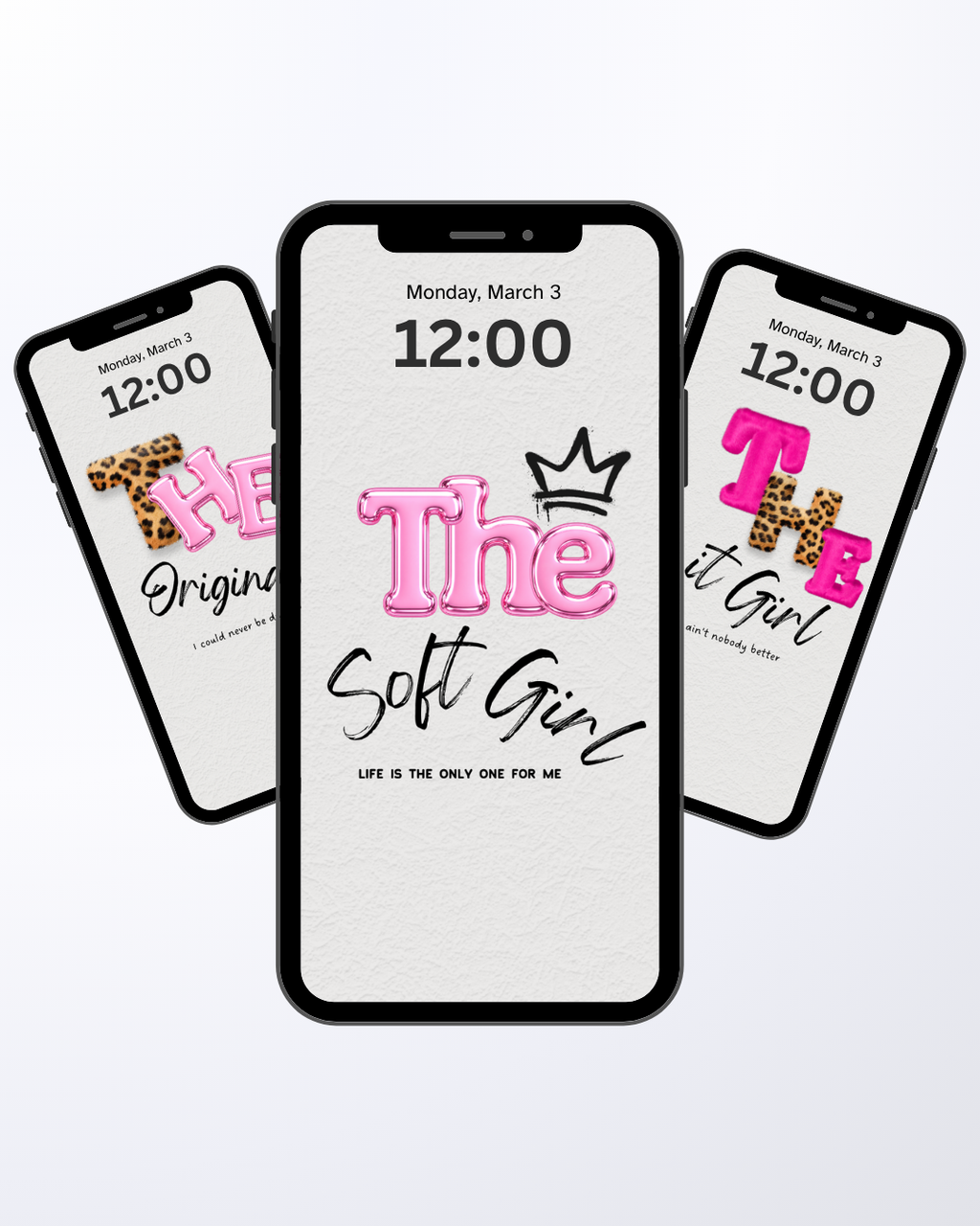 Nothing Basic About Her - Phone Wallpapers (13-Pack)