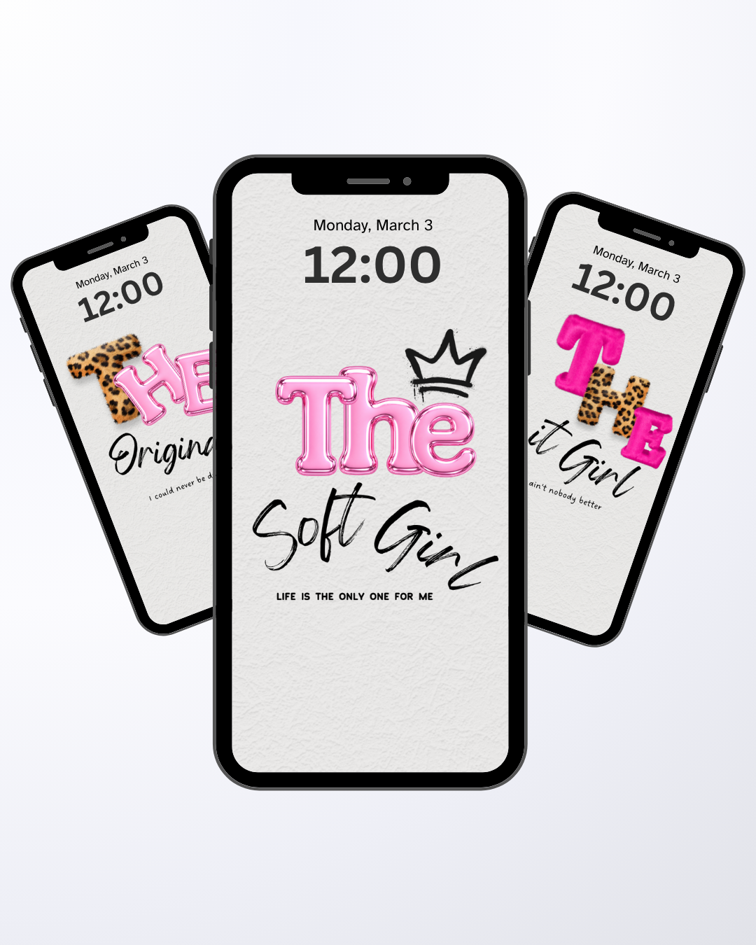 Nothing Basic About Her - Phone Wallpapers (13-Pack)