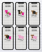 Nothing Basic About Her - Phone Wallpapers (13-Pack)