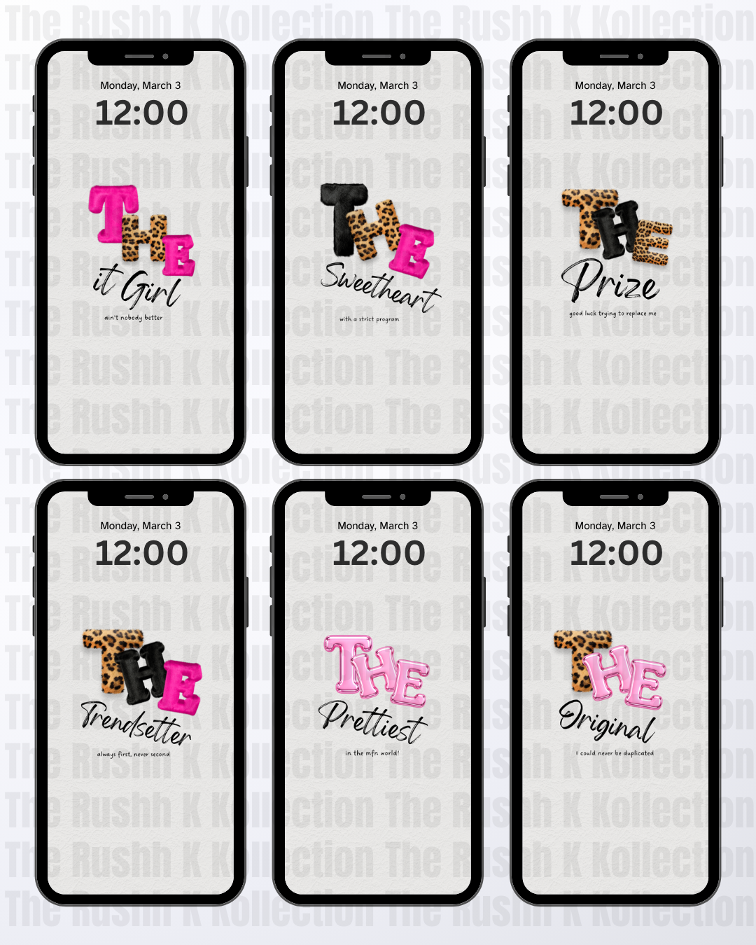 Nothing Basic About Her - Phone Wallpapers (13-Pack)