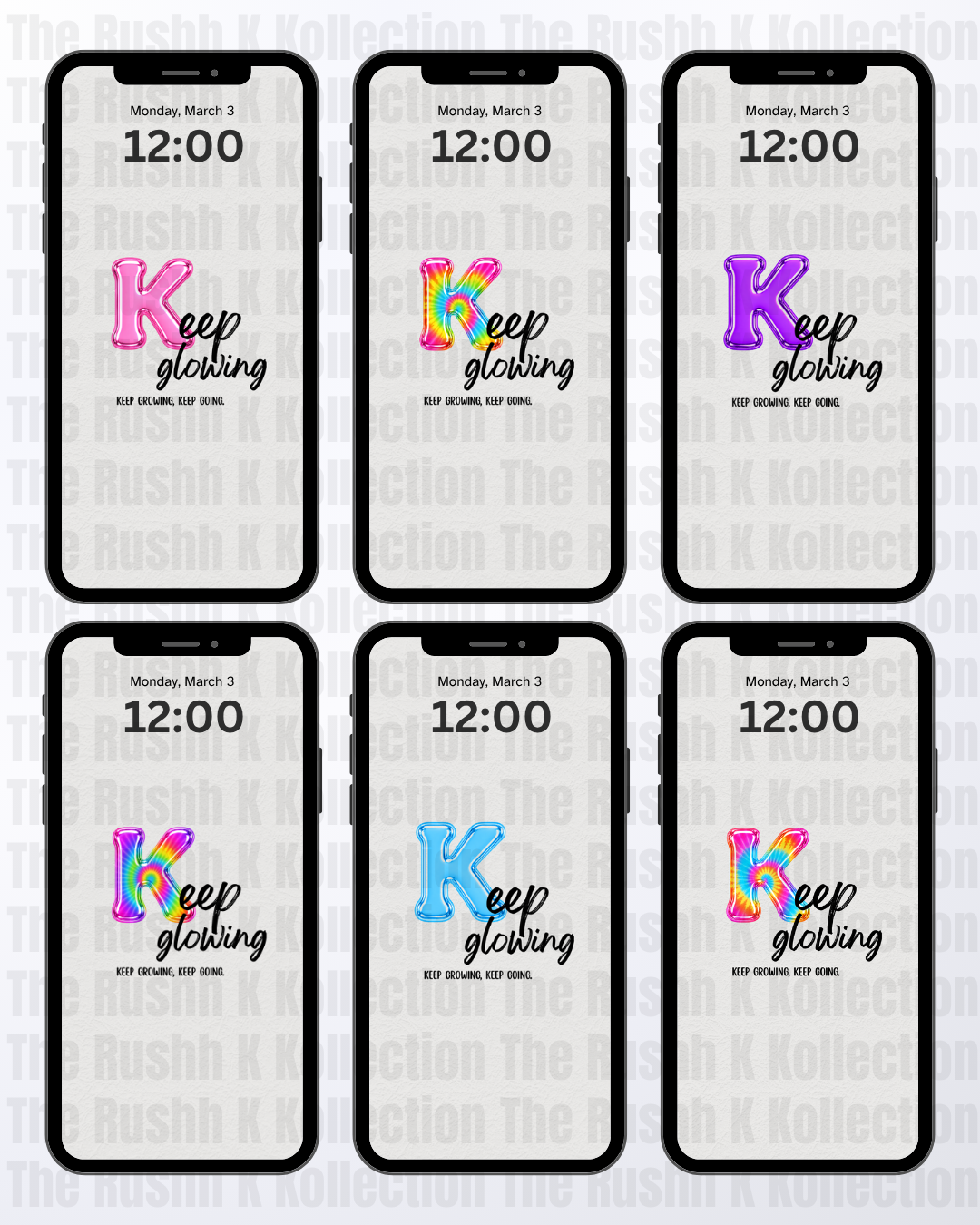 A Girl’s Daily Reminder Bundle - Phone Wallpapers (46-Pack)