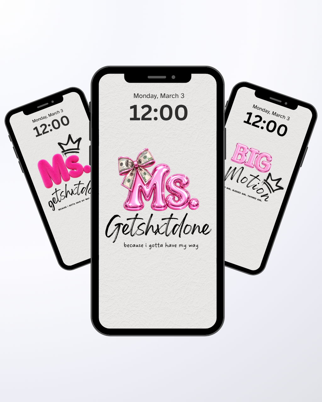 Girl, Pop Yo Shxt Phone Wallpapers – Bossgirlx Screens™ (13-Pack)