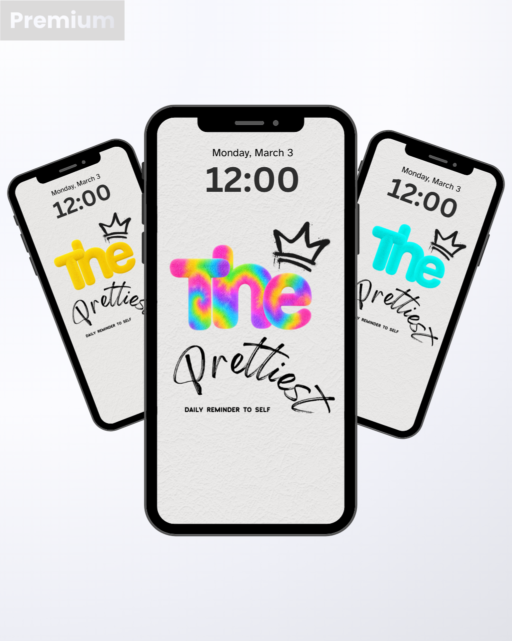 The Prettiest Daily Reminder - Premium Phone Wallpapers (20-Pack)