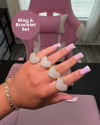 Forever Yours Ring & Bracelet Set - Limited Time!